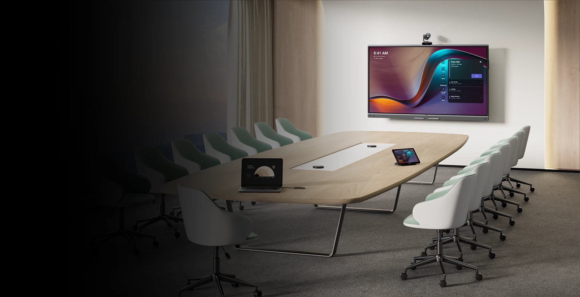 MeetingBoard Pro — official manufacturer illustration